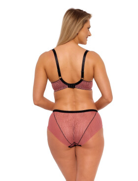 Gaia nohavičky GFP 1259 Lise S-4XL černo-růžová S