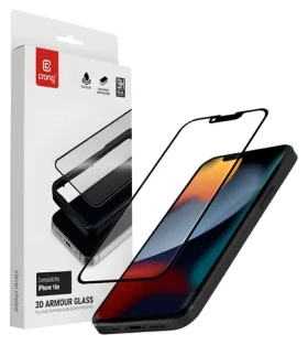 Crong 3D Armour Glass / Ochranné sklo / tvrdené / Apple iPhone 17e, 16e, 14, 13, 13 Pro / inštalačný rámček (CRG3DAGIP1661E)