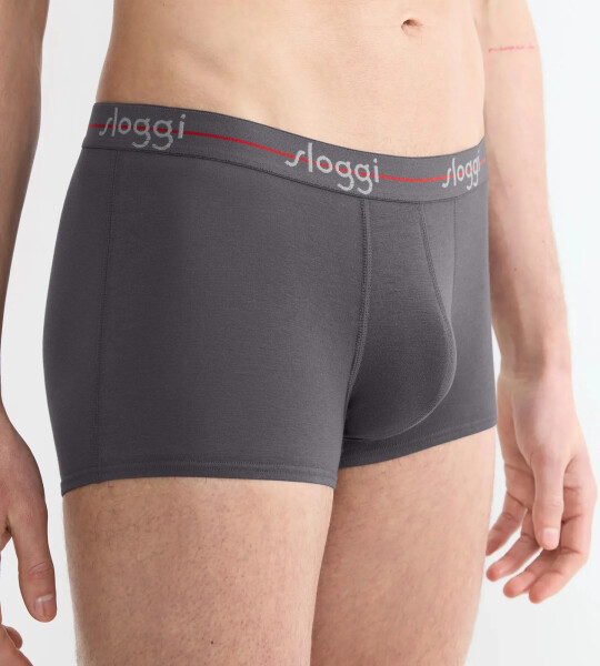 Pánske boxerky Start Hipster C2P box - BLACK - black 0034 - SLOGGI BLACK COMBINATION 8