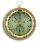 TFA 45.1000.05 - Barometer s teplomerom 108 mm na zavesenie - buk (TFA45.1000.05)