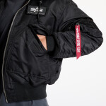 Bunda Alpha Industries 45P Hooded Black/ Black XL