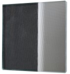 BESCO - Štvorcový sprchovací kút MODERN 165 - FARBA rámu - Chróm / Leštený hliník (ALU), Rozmer A - 90, Rozmer B - 90, Rozmer C - 165, Smer zatvárania - Univerzálne Ľavé / Pravé, Výplň - Frost bezpečnostné sklo - 6 mm BCMD90CTVER65CF