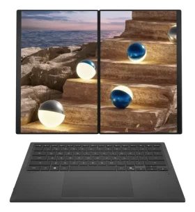 Asus ZenBook Duo 14 sivá / Notebook / 14" 3K OLED T / Intel Core Ultra 9 386H / 32GB / 1TB SSD / W11H (90NB16V1-M00E30)