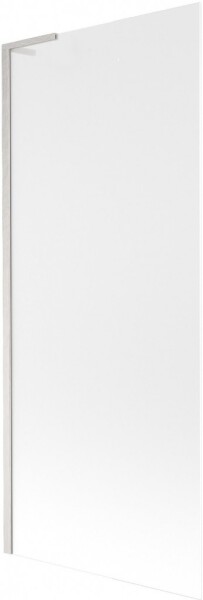 MEXEN/S - Next L vaňová zástena FIX 80 x 150, dekor, nikel kartáčovaná 895-080-000-03-30-97