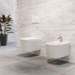 INVENA - Závesná WC misa, GLAMOUR, vrátane soft/close sedátka CE-92-001-L