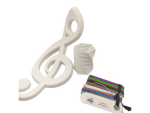 Aurapol PLA filament biely 1 kg 1,75 mm