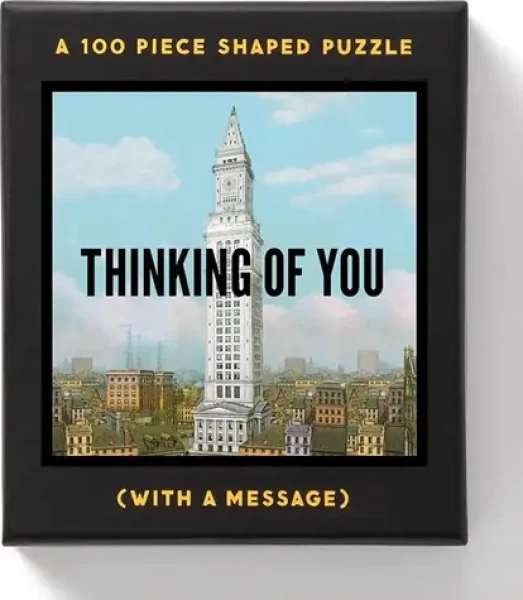 Galison Štvorcové puzzle Thinking of You