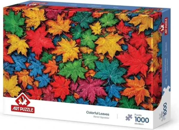 ART PUZZLE Puzzle Farebné listy