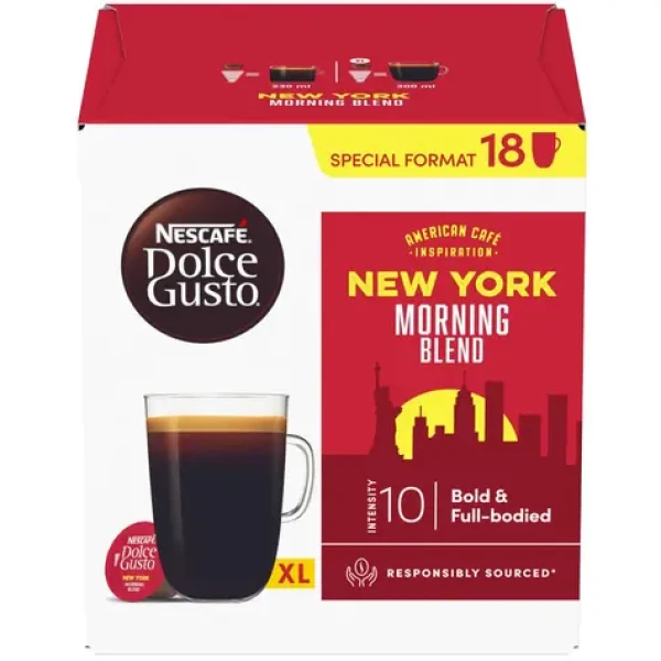 NESCAFÉ Dolce Gusto Grande New York Morning Blend 18 ks / Kapsľová káva (8445290537683)