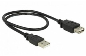 Delock kábel USB 2.0 typ A samec gt; USB 2.0 typ A samica / predlžovací / 0.5 m (83401)