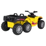 Mamido Detská elektrická štvorkolka Quad Sport TX ATV žltá
