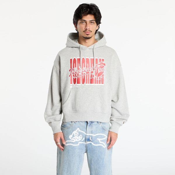 Mikina Billionaire Boys Club Icecream Cherry Oversized Popover Hood Heather Grey M