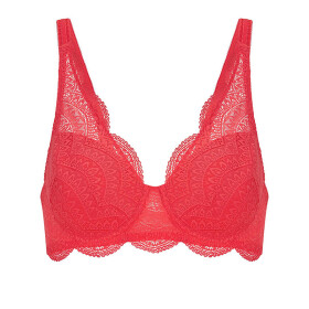 3D SPACER MOULDED PADDED BRA 12V343 Folly red(334) Simone Perele Barva: Bláznivě červená, Velikost: