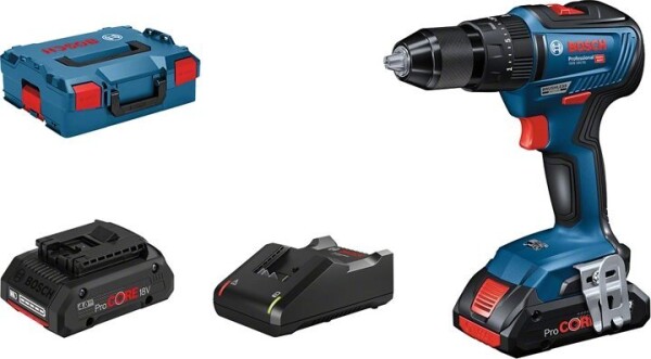 Bosch GSB 18V-55 18 V 2 x akumulator 4 Ah