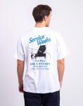 Service Works Bar & Kitchen Tee WHITE L