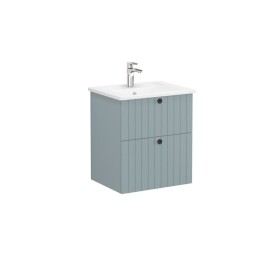 Kúpeľňová skrinka s umývadlom VitrA Root 60x67x46 cm zelená mat ROOTG60GINTS ROOTG60GINTS