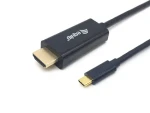 Equip Adaptér USB-C - HDMI čierna / Redukcia / 4K/30Hz / 2 m (133412)