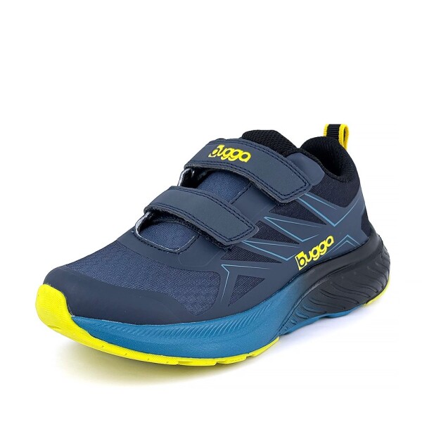 Chlapčenské outdoorové topánky na suchý zips Bugga SOLIS Blue B00204-04 - 34