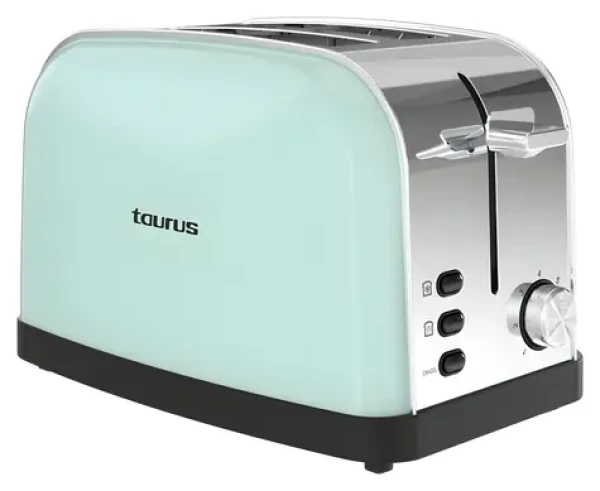 Taurus VINTAGE II zelená / Hriankovač / 950 W / 2 hrianky / 7 stupňov opekania (960696000)