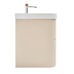 Kúpeľňová skrinka s umývadlom a batériou SAT Fusion 77,5x53x45 cm pieskovo béžová mat SATFUSION280BEUBA SATFUSION280BEUBA