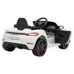 Mamido Elektrické autíčko Porsche Spyder RS ​​718 biele