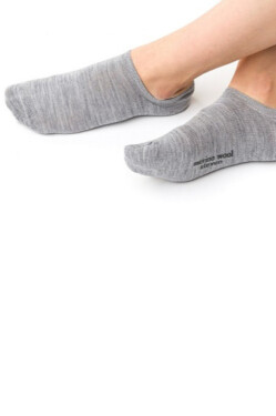 Dámske ponožky MERINO WOOL 130 béžová melanž 35-37