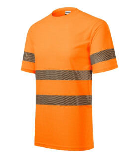 Tričko HV Dry unisex fluorescenčná oranžová S