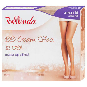 BB cream pančuchy s make up efektom BB CREAM 12 DEN - Bellinda - amber M