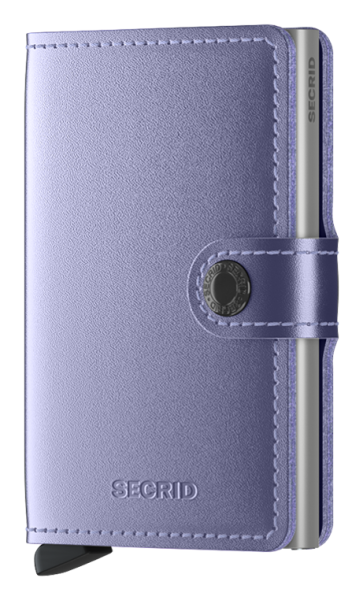 Mini peňaženka Secrid Miniwallet Metallic Lila