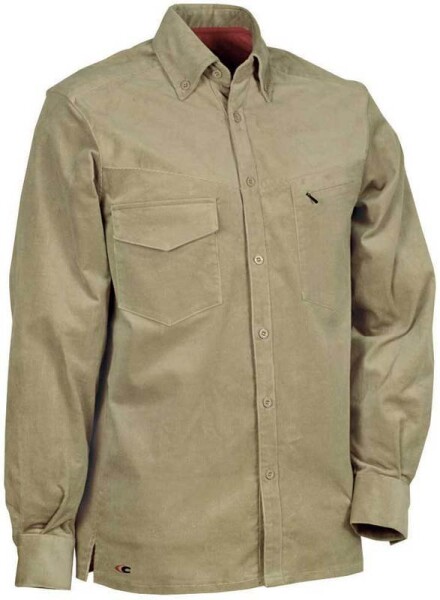 Pracovná košeľa Cofra BAHIA Farba: Khaki, Veľkosť: 3XL (CABAHIA_00_3XL)