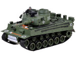 Mamido Veľký diaľkovo ovládaný tank na diaľkové ovládanie German Tiger 45 cm strieľa RC0252ZI