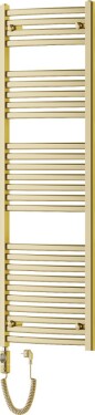 MEXEN/S - Helios radiátor + vykurovacia tyč 1500 x 500 mm, 600 W, zlatá W103-1500-500-2600-50