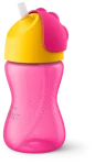 Philips AVENT Hrnček so slamkou SCF798/02 ružová, žltá / 300 ml / 12m+