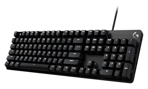 Logitech G413 SE čierna / Herná klávesnica / USB / podsvietená / Kailh Brown / DE (920-010434)