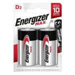 Energizer MAX Batéria - Veľký monočlánok D 2 ks (7638900426823)