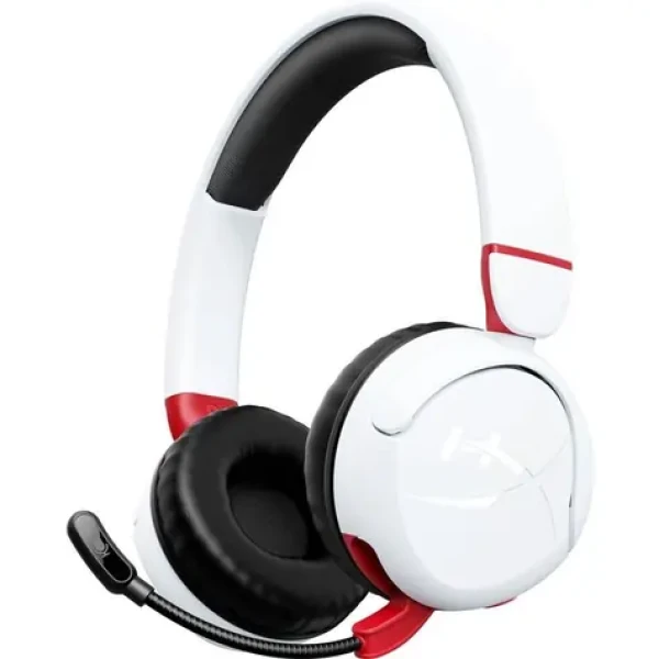 HyperX Cloud Mini biela / Herné slúchadlá / mikrofón / bezdrôtové / BT / 3.5 mm jack (7G8F2AA)