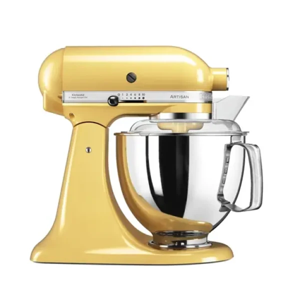 KitchenAid 5KSM175PSEFL mandľová matná / Kuchynský robot Artisan / 300W / 4.8 l / 10 rýchlostí / planetárny systém (5KSM175PSEFL)