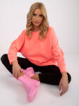 Mikina EM BL 711.05 fluo ružová L/XL