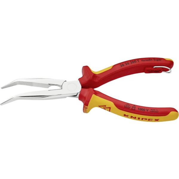 Knipex 26 26 200 T ploché ihlové kliešte 40 ° zahnuté 200 mm