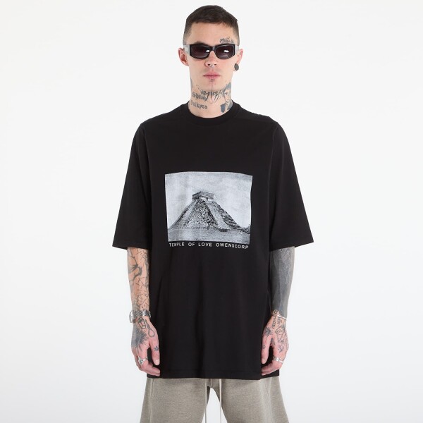 Tričko Rick Owens DRKSHDW Jumbo Ss T-Shirt Black/ Milk S