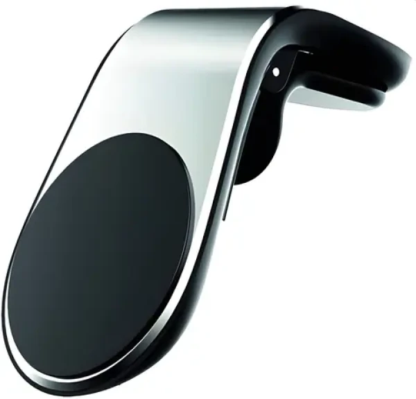 2GO ClipMag čierna, strieborná / Držiak telefónu do auta / magnetický / do mriežky ventilácie / 4 ks (797222)