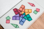 Connetix Connetix Tiles - Magnetická Stavebnica Pastelová Mini 32 ks