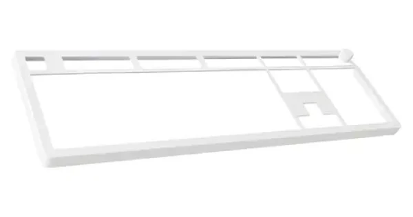 HyperX Alloy Rise Top Plate biela / Horná doska klávesnica / kompatibilná s HyperX Alloy Rise (85U09AA)