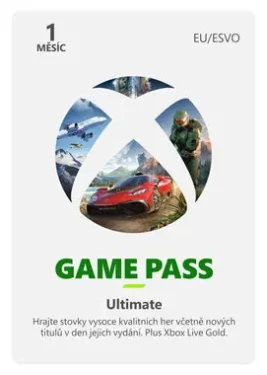 Microsoft Xbox Game Pass Ultimate 1m / prístup na 1 mesiac / fyzická licencia (QHW-00008.promo)