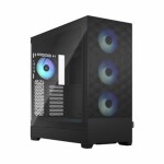 Fractal Design Pop XL Air RGB TG Clear Tint čierna / ATX / 4X 120mm RGB / 2x USB 3.0 / priehľadná bočnica / bez zdroja (FD-C-POR1X-06)