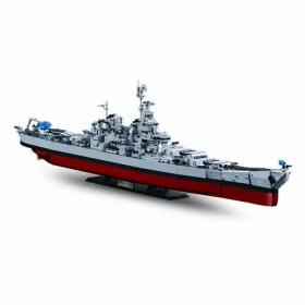 Sluban Model Bricks M38-B1291 Bojová loď USS Missouri 1:350