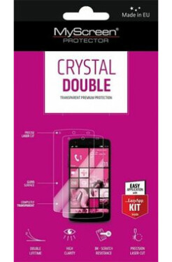 MyScreen CRYSTAL DOUBLE Ochranná fólia pre Samsung G357 Galaxy ACE 4 (74501671)