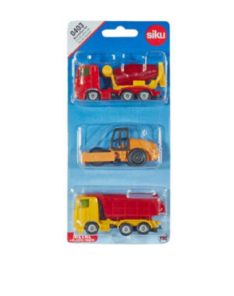 SIKU Blister set - konštrukčný set 3 ks