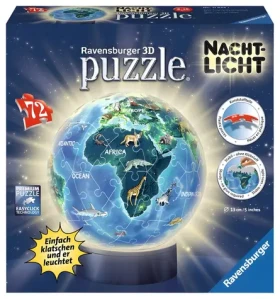 Ravensburger 3D Puzzle-Ball Nočný glóbus
