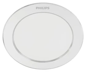 Philips Diamond biela / Podhľadové LED svietidlo / 3,5 W / 300lm / 2700K / IP20 / 9,5 cm (SKL000350186)